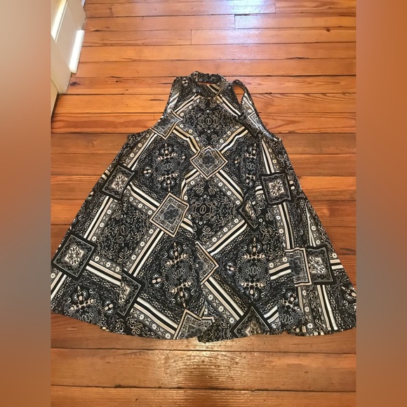 NWOT Free People Women’s Sleeveless Tunic Dress Multicolored Size XS - Picture 4 of 7